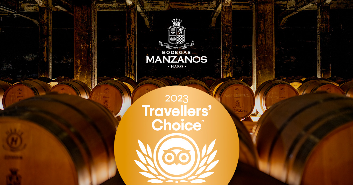 Tripadvisor travellers Choice 2023 Bodegas Manzanos Haro