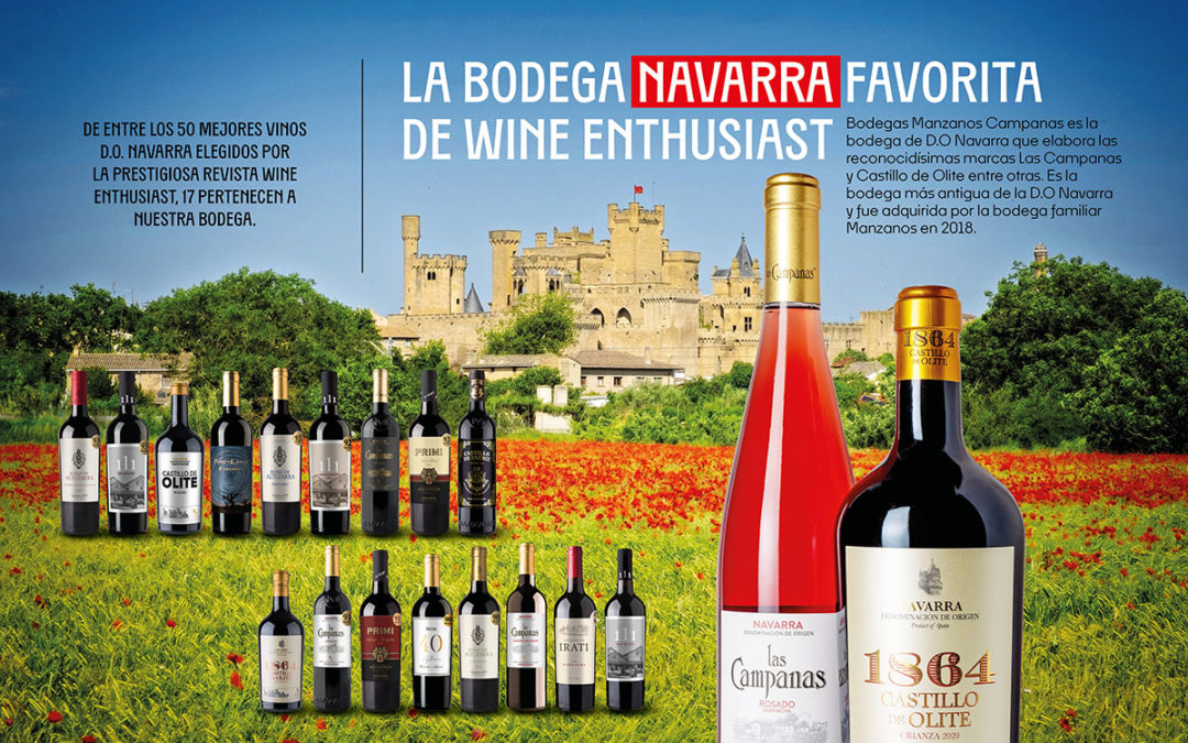 La Bodega Navarra favorita de Wine Enthusiast