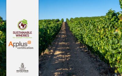 Bodegas Manzanos obtiene el certificado Sustainable Wineries for Climate Protection.